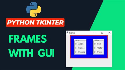 Frame Object Tkinter Python Infoupdate Org