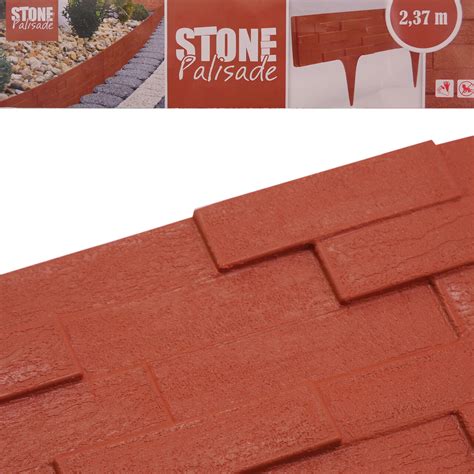 Palisadabordura Pentru Gradina Plastic Flexibil Set 3 Buc 79x9520