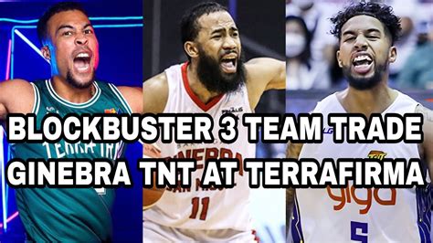 BLOCKBUSTER 3 TEAM TRADE GINEBRA TNT AT TERRAFIRMA YouTube