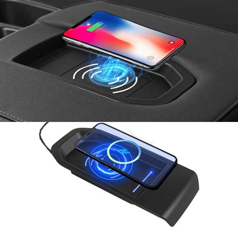 Buy Xipoo Wireless Charging Tray Compatible With Chevy Silverado 2022 2024 Car Wireless Charger