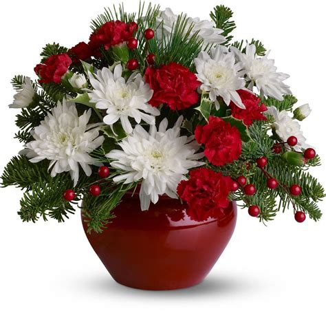 Teleflora Christmas Floral Arrangements Christmas Flower