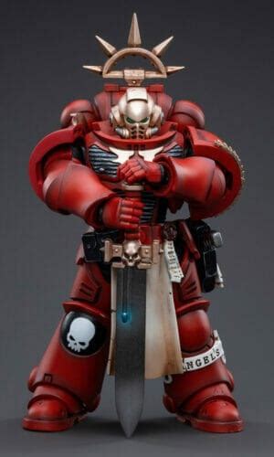 Joy Toy Warhammer 40K Blood Angels Veteran Laenatus 1 18 Scale Figure