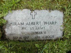 Hiram Albert Tharp 1917 2005 Mémorial Find a Grave