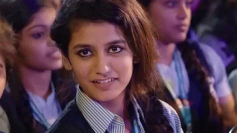 Priya Prakash Varrier Went Viral With A Wink Youtube