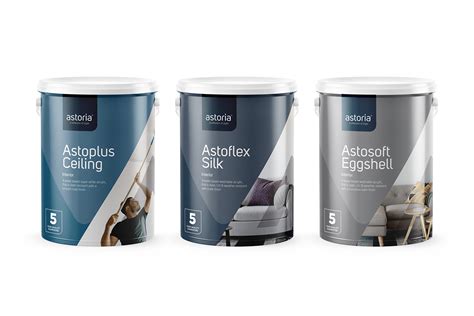 Astoria Paint Packaging Behance