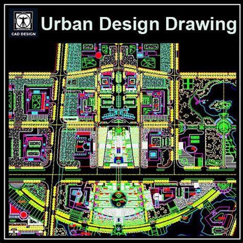 Urban City Design Cad Drawings】download All Urban Design Cad Drawings