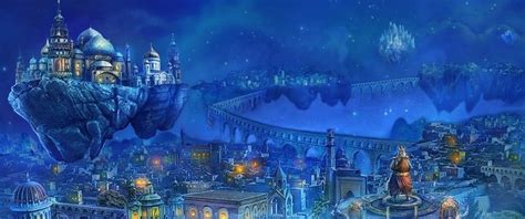 Sky Kingdom | Fantasy city, Sky, Dungeons and dragons