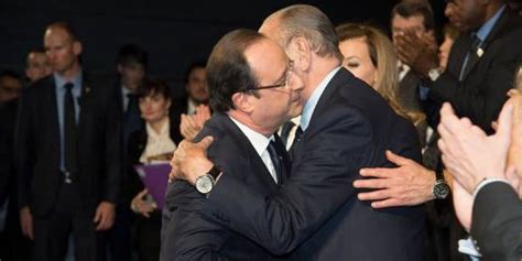 Jacques Chirac dithyrambique sur François Hollande