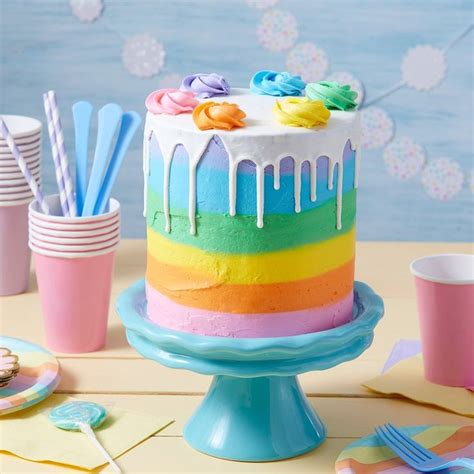 Make This Happy Over The Rainbow Cake As The Perfect Diy Sweet Treat Craft For Any Party