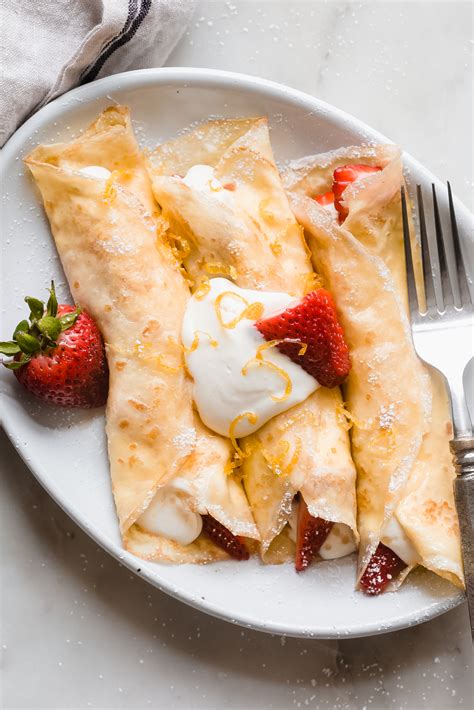 Receta De Crepes F Ciles De Licuar Dulces O Salados Tarro De Especias