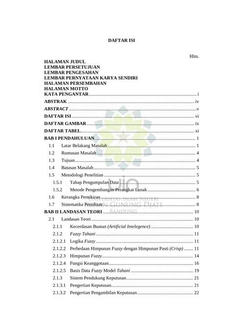 Pdf Daftar Isi Halaman Judul Lembar Persetujuan Digilib Uinsgd Ac Id