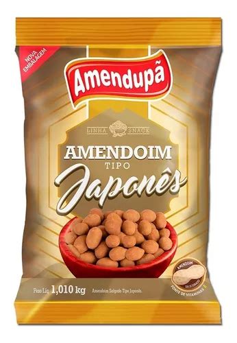 Amendoim Salgado Tipo Japon S Pacote G Amendup Mercadolivre