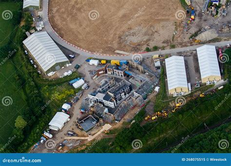 Aerial Shot of Leavesden Studios Film Sets Outside the City Editorial ...