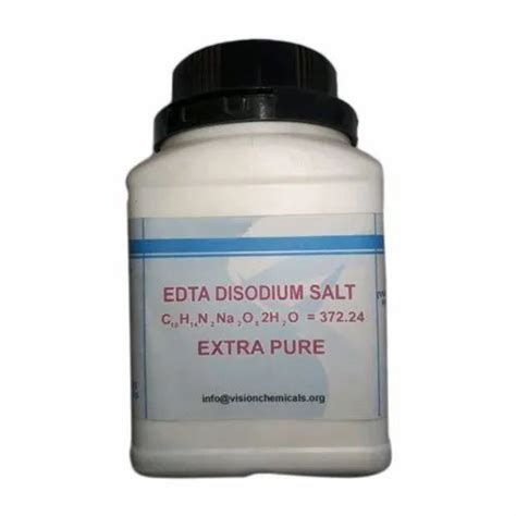 EDTA Disodium Salt Packaging Type Bottle Grade Standard Bio Tech