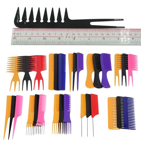 10 Salon Comb Hairdressing Styling Barber Hair Combs Set Buy Styling