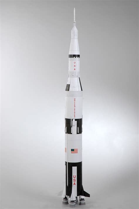 Saturn V D Paper Paper Crafts V Space Color Plan V Model Card