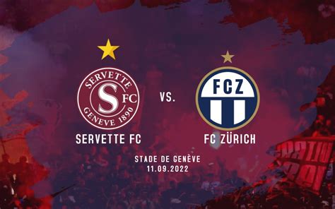 Servette Fc Fc Zürich Faire Chuter Le Champion Servettiensch