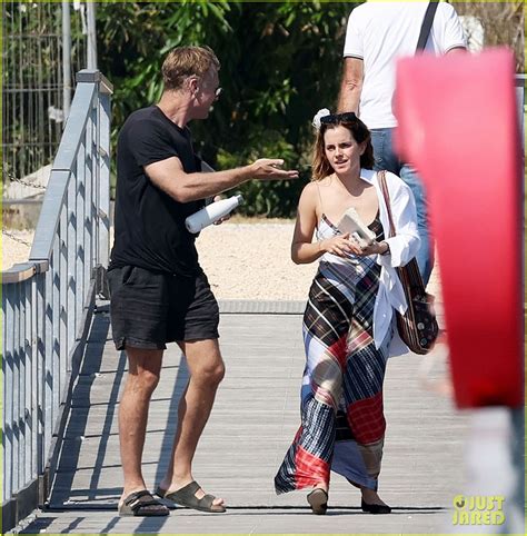 Emma Watson Spotted Out In Italy With Businessman Ryan Walsh Photo