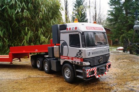 Mercedes Benz Actros Achs Mit Achs Tieflader Nooteboom Rainer W