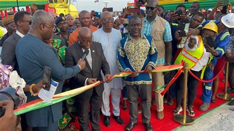 Akufo Addo Commissions Oil And Gas Services Terminal At Takoradi Port