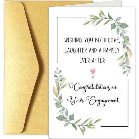 Snapklik.com : Engagement Card For Couples, Engaged Card For Her Him