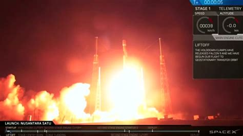 Spacex Launches Israeli Lunar Spacecraft