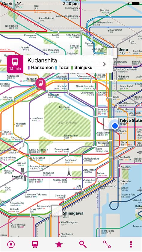 Tokyo Rail Map Lite Yokohama Saitama Chiba For Iphone Download