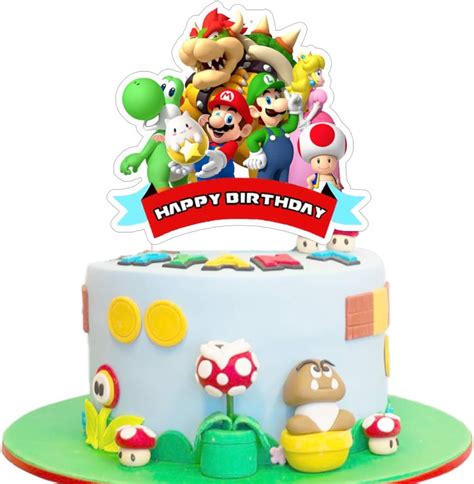 Mario Cake Topper Mario Cake Topper Etsy This Is A Completely