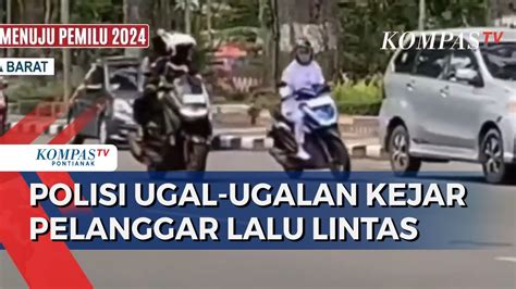 Warga Resah Aksi Tilang Polisi Ugal Ugalan Kejar Pelanggar Lalu Lintas