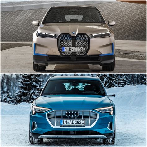 Visual Comparison Bmw Ix Vs Audi E Tron Quattro