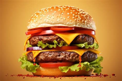 Premium AI Image | delicious burger