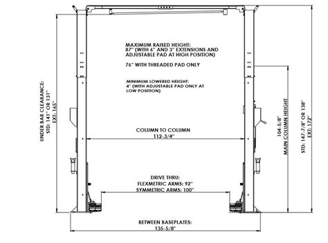 Two Post Lift Instructions