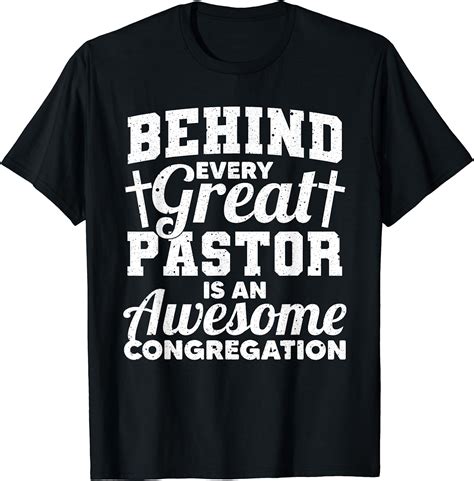 Pastor Appreciation Art Men Women Preacher Clergy Christian T Shirt