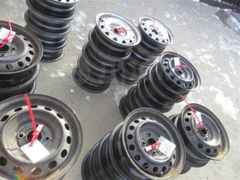Комплект оригинальных штампованных дисков Toyota R14 4x100, 14", 1 шт ...