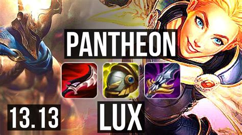 PANTH Ashe Vs LUX Kai Sa SUP 1 6M Mastery 4 3 17 400 Games