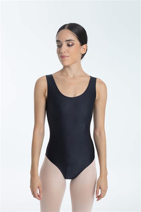 Maillot Básico Tirantes Licra Brillante Ballet Danza Intermezzo