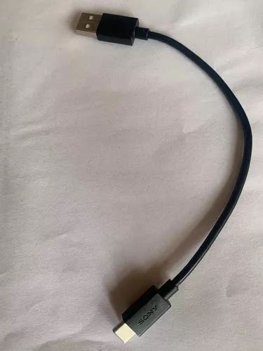 Cable Usb De Datos Y Carga Original Sony Tipo C De 20cm Meses Sin