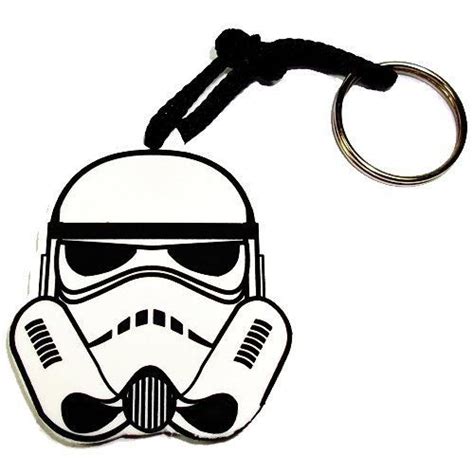 Chaveiro De Borracha Face Stormtrooper Star Wars Toyshow Tudo De