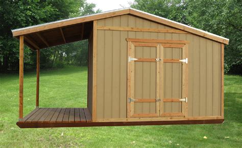 Storage Shed Plans With Porch – Build a Garden Storage Shed – Cool Shed ...