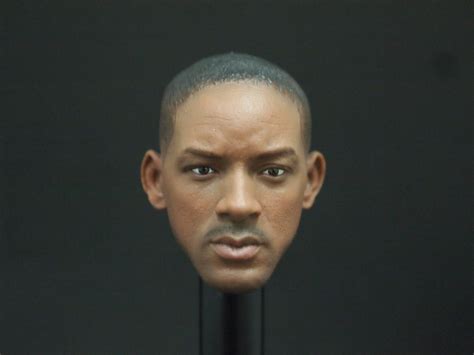 Custom 1 6 Scale Male Headsculpt Will Smith For 12 Action Figure