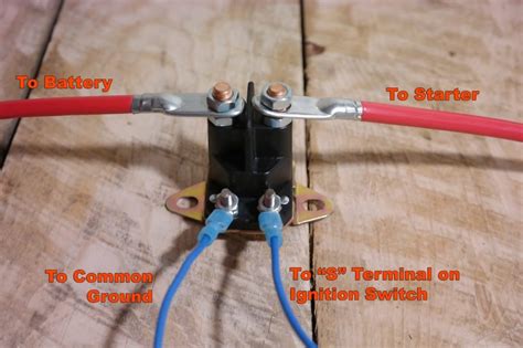 Mower Starter Solenoid Wiring Diagram Solenoid Mower Mtd Yar