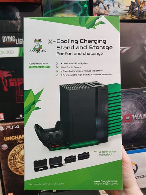 Podstawka Ch Odz Ca Adowarka Stojak Xbox Series X Pod Wietlana