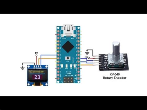 KY 040 Rotary Encoder Module Pinout Features Datasheet 51 OFF