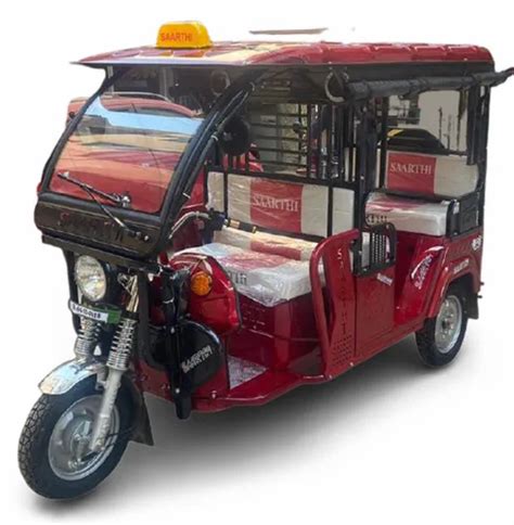 Saarthi E Rickshaw Model Star With Ms Wheel Vehicle Capacity