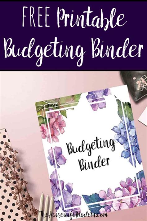 Free Printable Budgeting Binder Pages