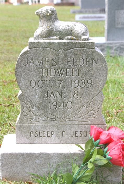 James Elden Tidwell 1939 1940 Find A Grave äreminne