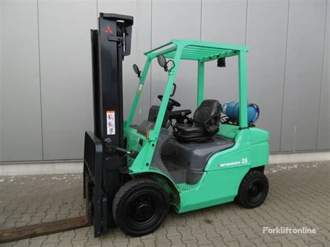 Mitsubishi FG 25 NT Gas Forklift For Sale Germany Ludwigsfelde Berlin