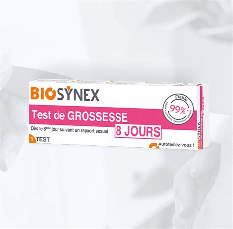 Test De Grossesse 8 Jours Biosynex