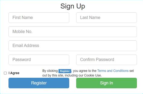 10 Best Bootstrap Signup Form Example in 2024