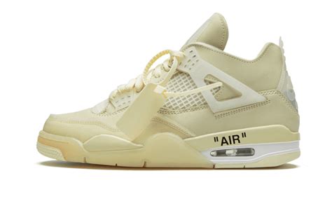 Air Jordan 4 Retro Off-White Sail CV9388-100 - Footisking